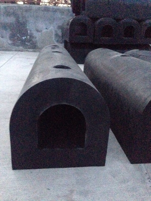 D-formate Fenders Solid Rubber Impact Absorbing Rubber Fender dla doków i statków