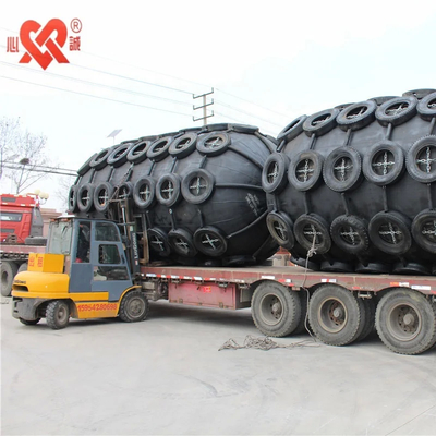 Yokohama Pneumatyczne Fenders Niska siła reakcji Łatwe zainstalowanie 3,3m paska gumowa dostosowywalna