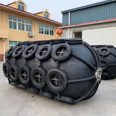 0.05Mpa/0.08Mpa Ciśnienie początkowe Yokohama Marine Fender Cylindrical Rubber Marine Parts