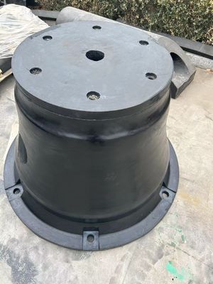 PDF Format rysunku stożkowy gumowy fender Doskonała odporność na uderzenia dla korzyści