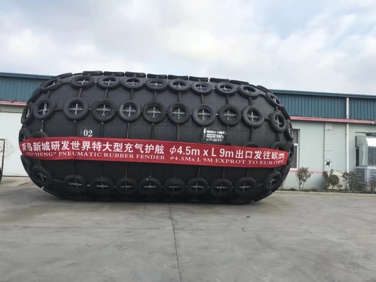 00,5-4,5m średnica Yokohama Marine Fender w kolorze czarnym dla dostosowanych wymagań marynarki