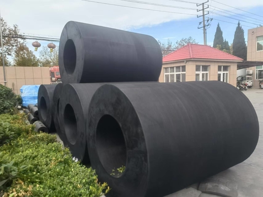 60-85HA Twardość Cylindryczne gumowe żeglarze do absorpcji energii uderzeniowej