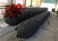 ISO9001 Czarne gumowe poduszki powietrzne z balonem uruchamiającym balon do dużych obciążeń